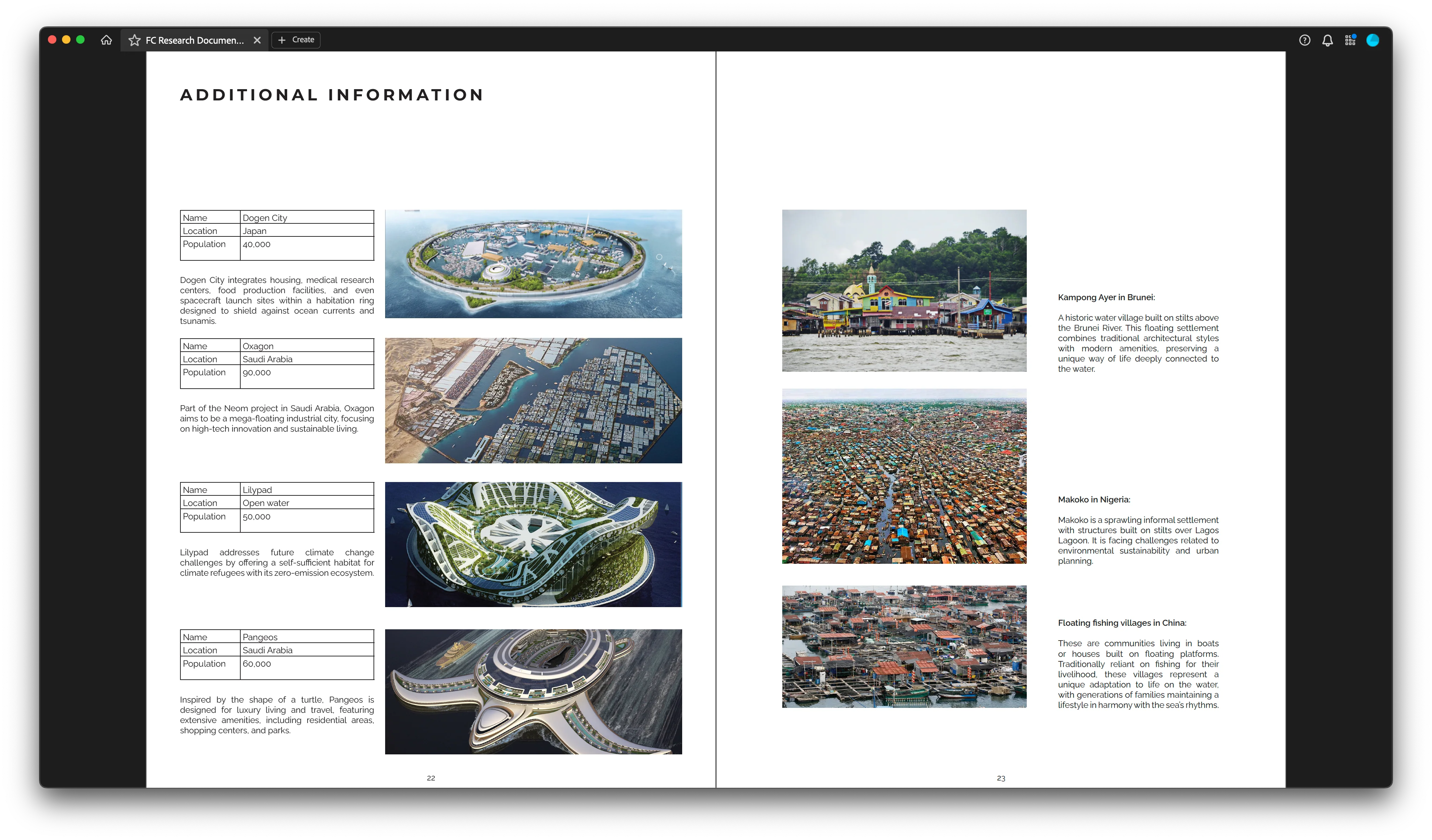 Floating Cities Research Booklet - Image 2