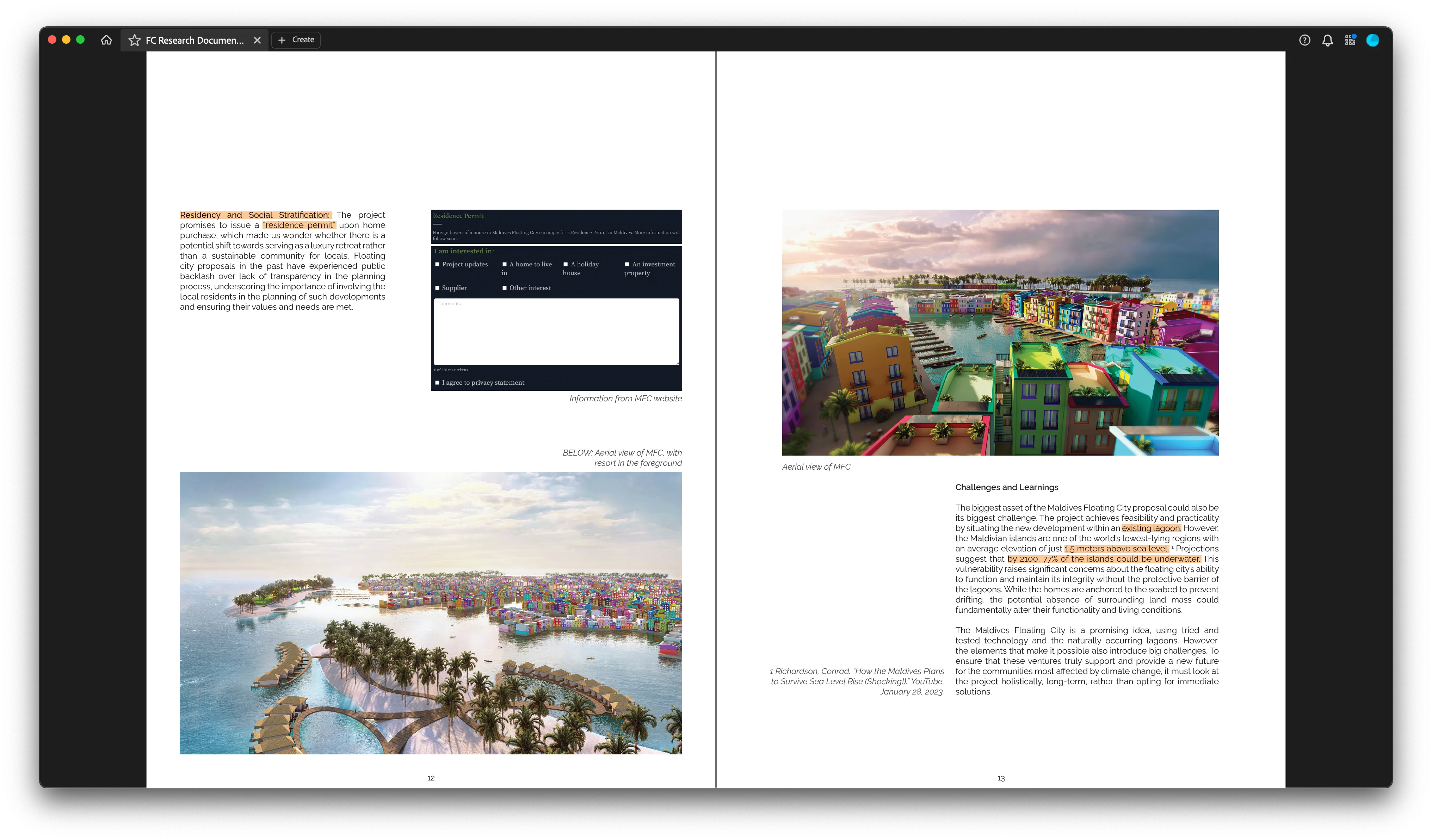 Floating Cities Research Booklet - Image 4