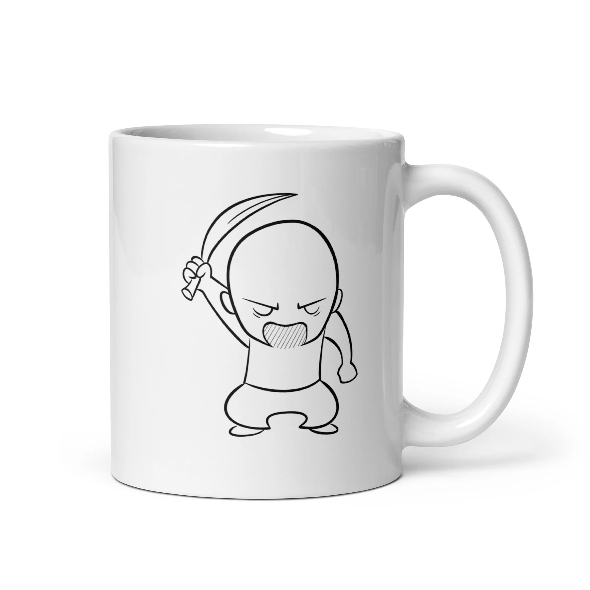 Giedi King - White glossy mug